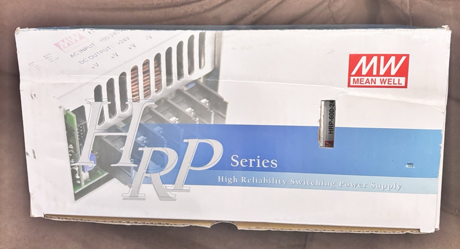 MEAN WELL HRP-600-24 HRP Series 600W 24V 27A Enclosed Switching Power Supply