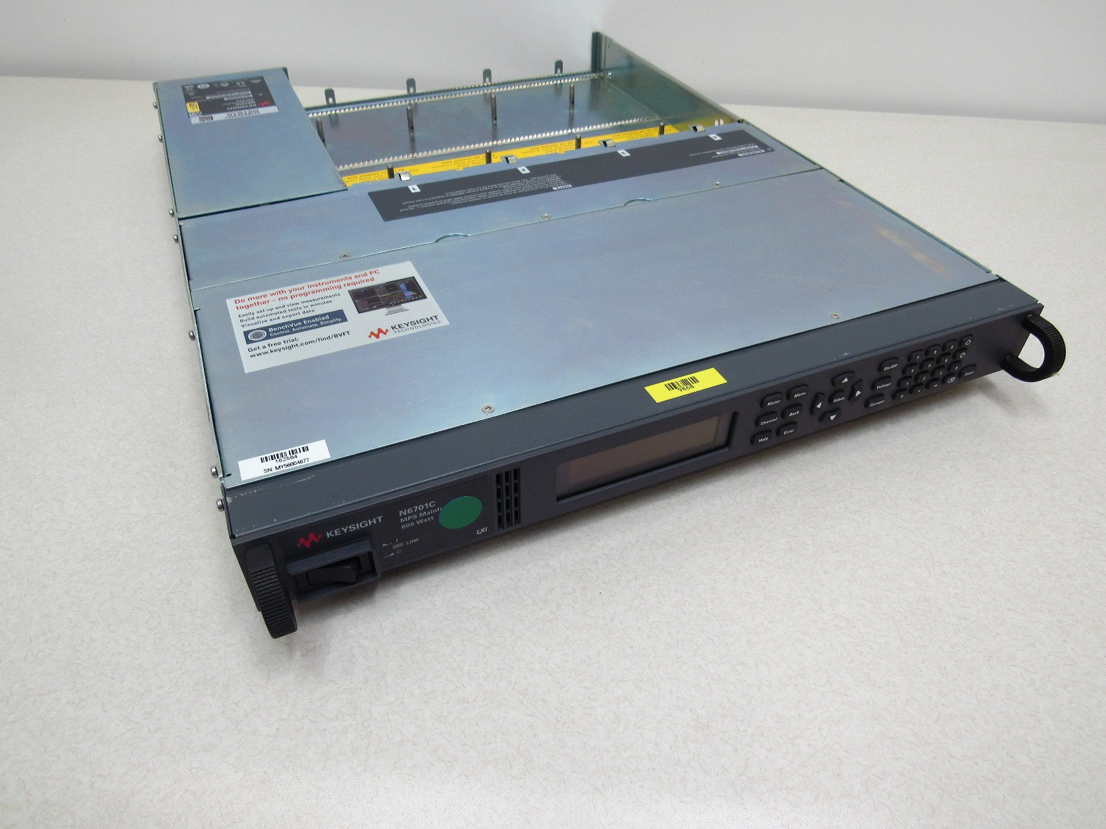 Agilent Keysight N6701C 600W Modular Power System Mainframe