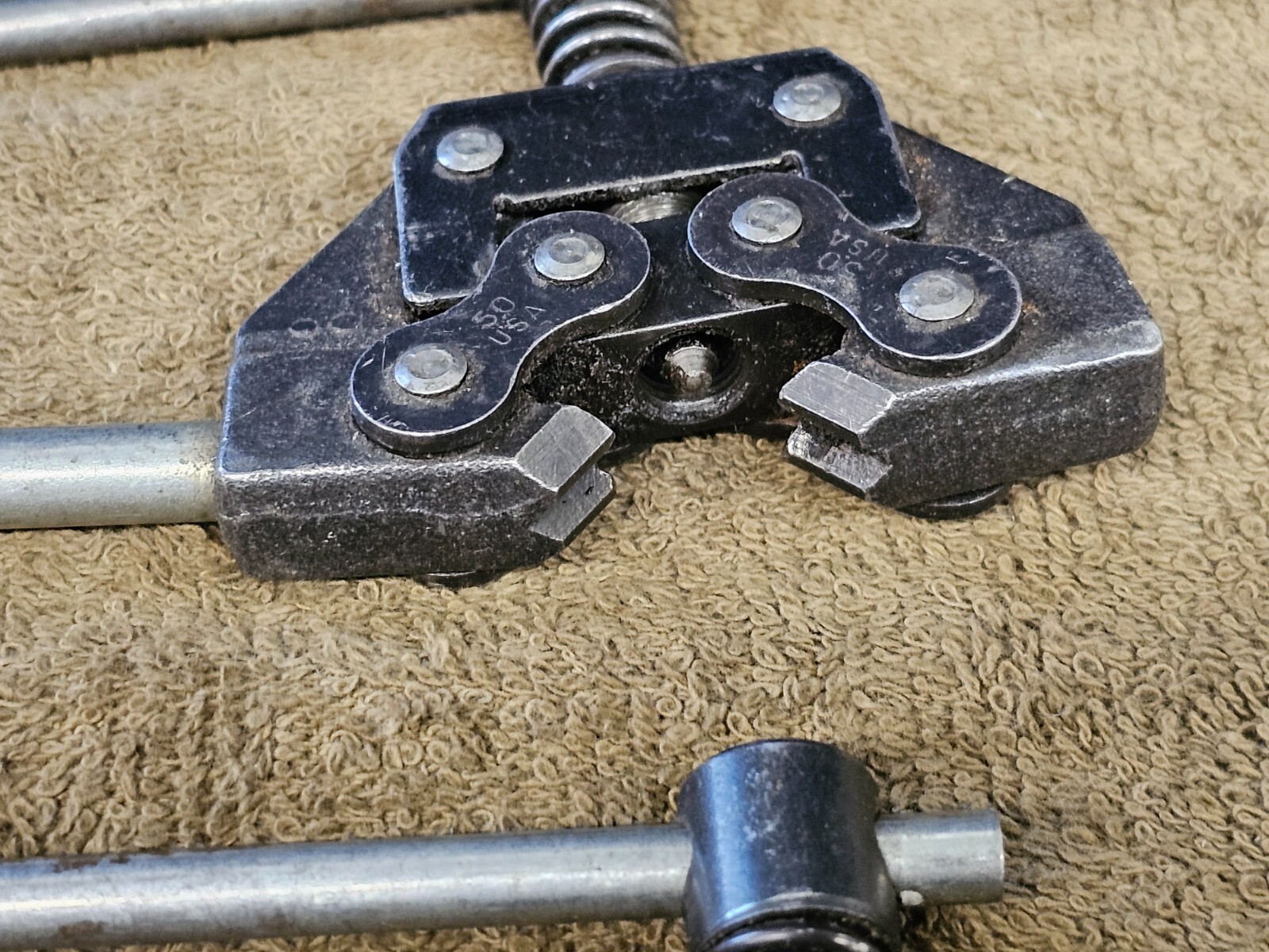2 Chain Breakers Detachers Cutter Hand Tool Roller Bicycle Bike Pair USA