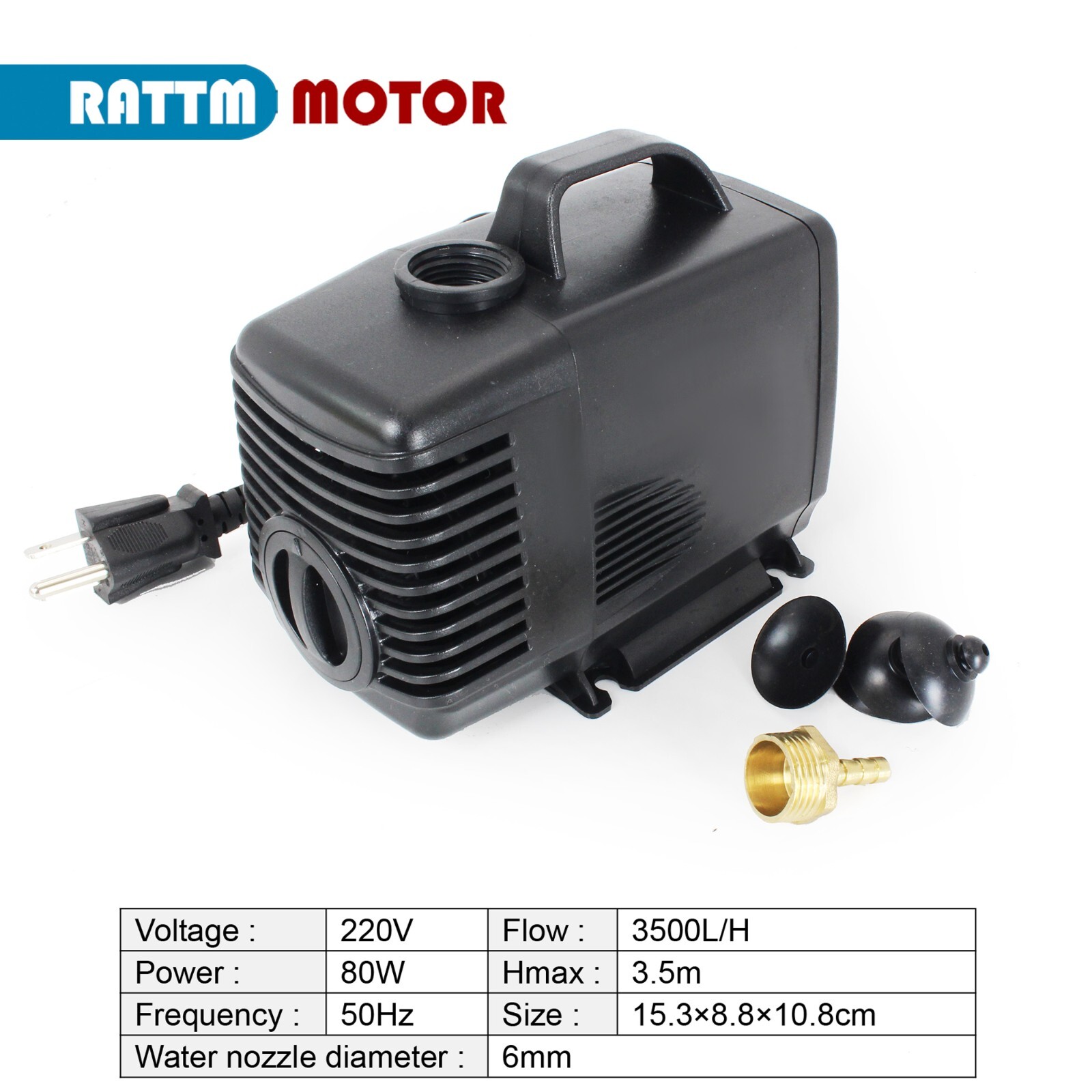 US SHIP】0.8KW 110V Water Cooled Spindle Motor+1.5KW VFD Drive+65mm Spindle Mount