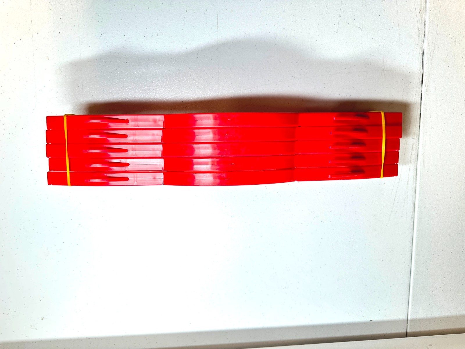 5PK Rope Winder Cord Reel Organizer H Shaped Red or Black