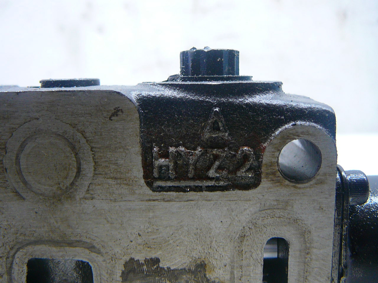 PARKER SINGLE SPOOL HYDRAULIC CONTROL VALVE A 9110, B 1200, A HYZ2 B CN
