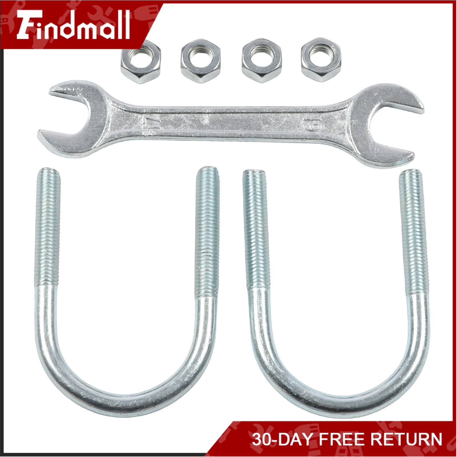 Findmall 2 Pcs Heavy Duty 8″ Gate Wheel For Metal Tube Gate 400Lbs Rubber Wheel