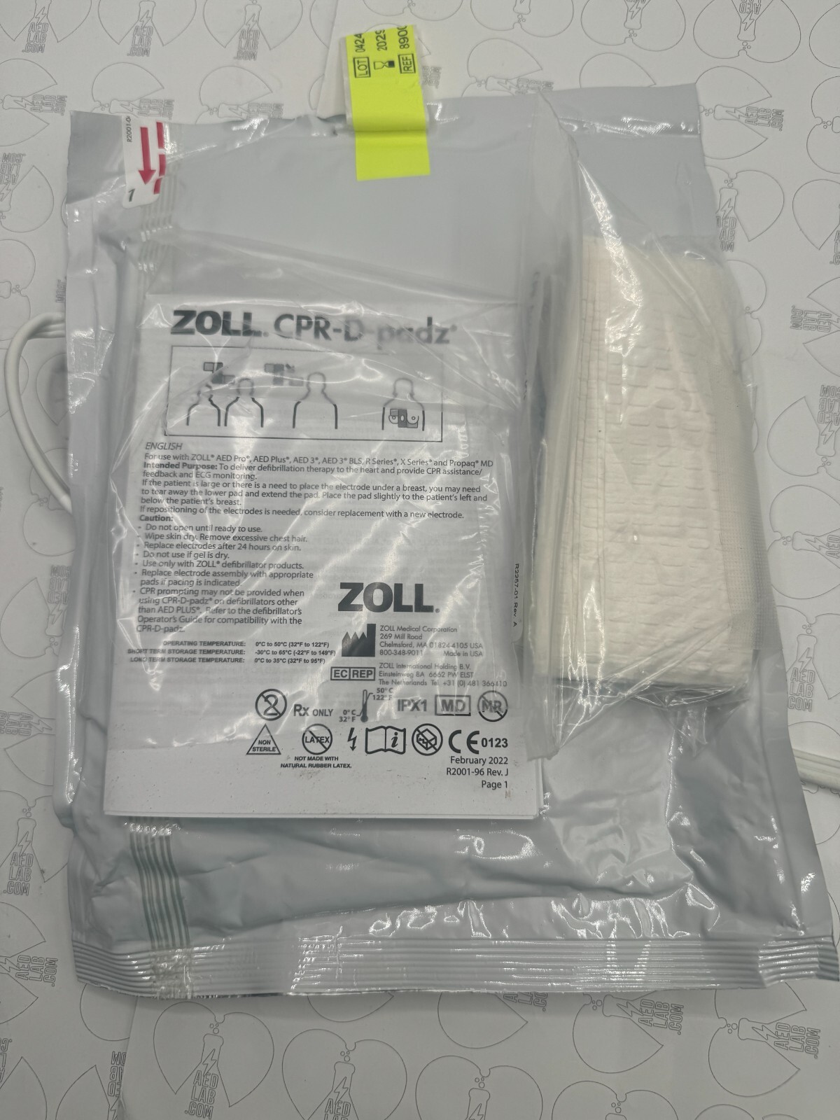 Zoll CPR-D-Padz 8900-0800-01 Expire 2029