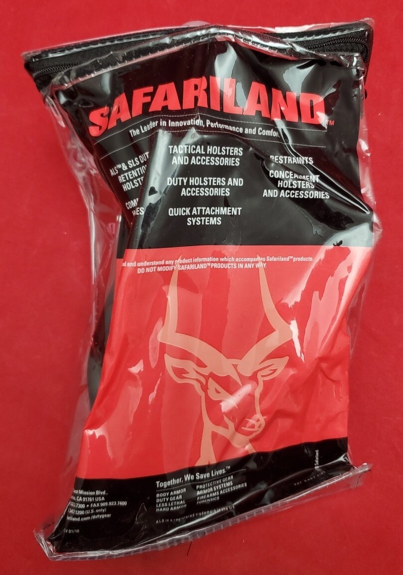 SafariLand HG Black Gun Holster Mid-Ride Level III 6360-73-91 Beretta 4.90″ 92F