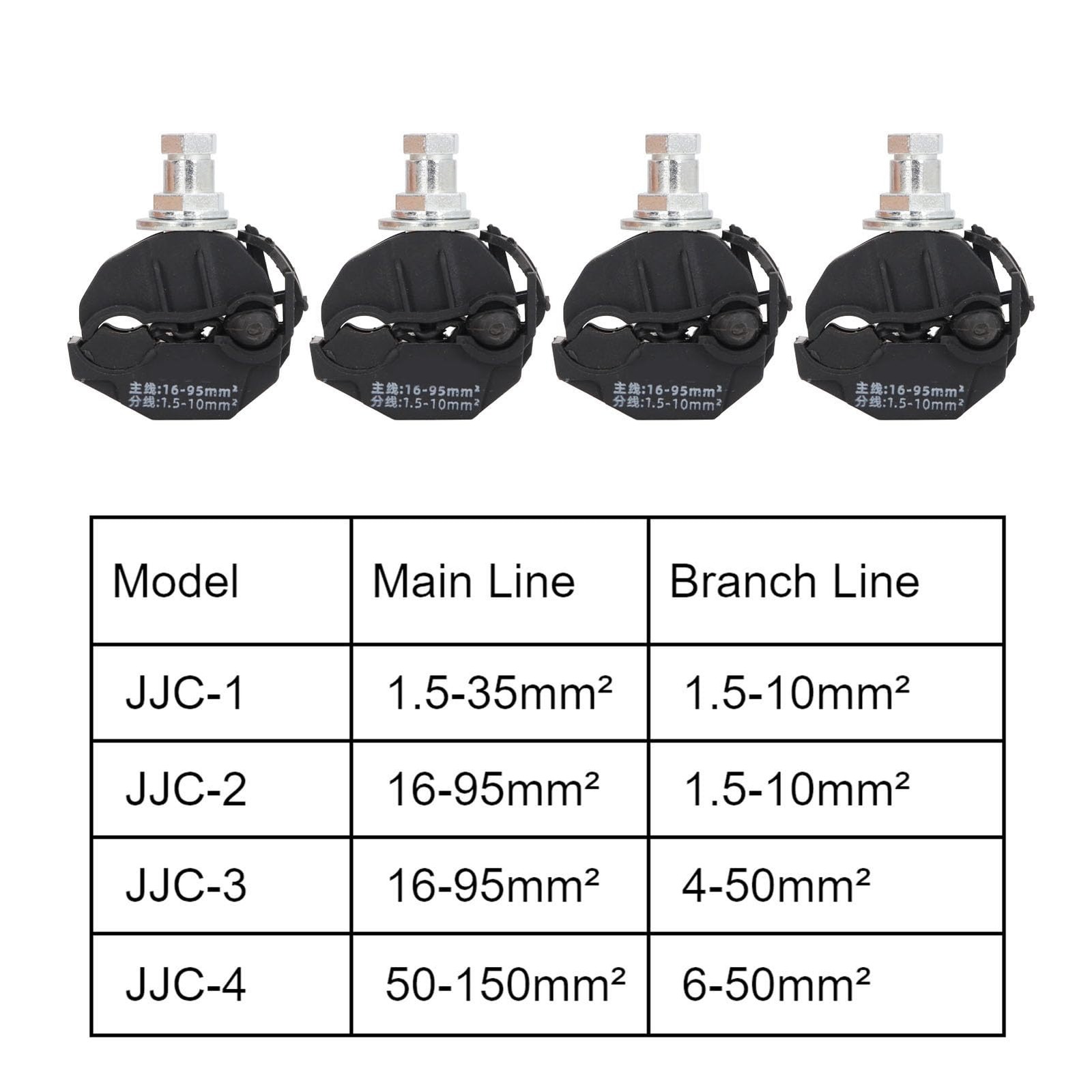5 Pcs Insulation Piercing Connector, 1KV No Peeling Piercing Clamp High Low V…