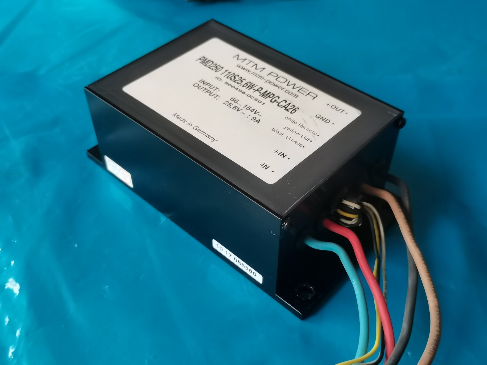 MTM POWER PMD250 110S25.6W-P-MPG-CA26 ID:900496-02501 OUTPUT:25.6V 9A MODULE