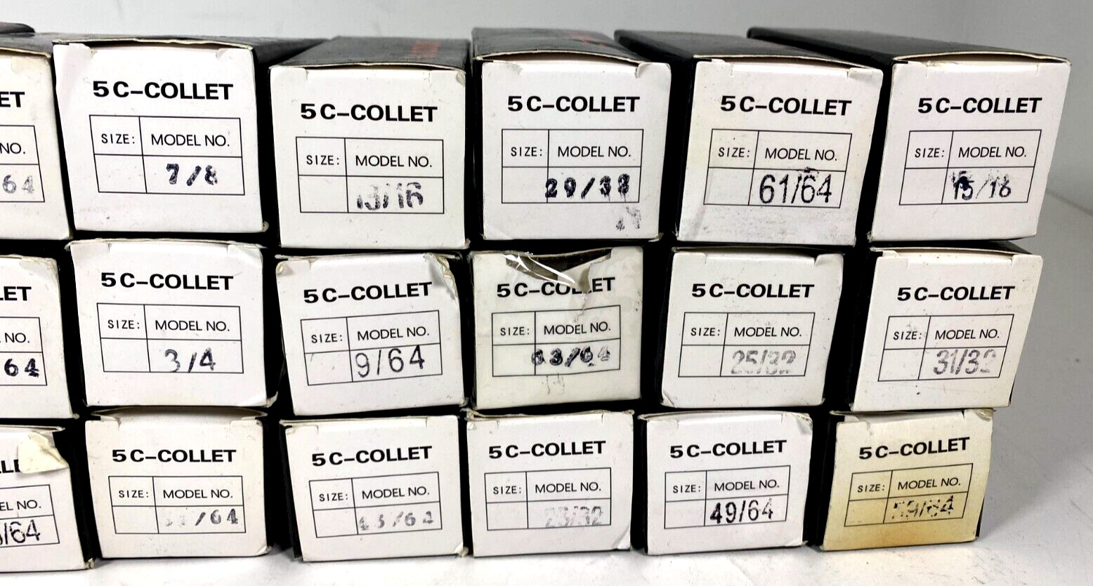 *MIXED LOT OF 24* 5C-Collet – Various Models & Sizes