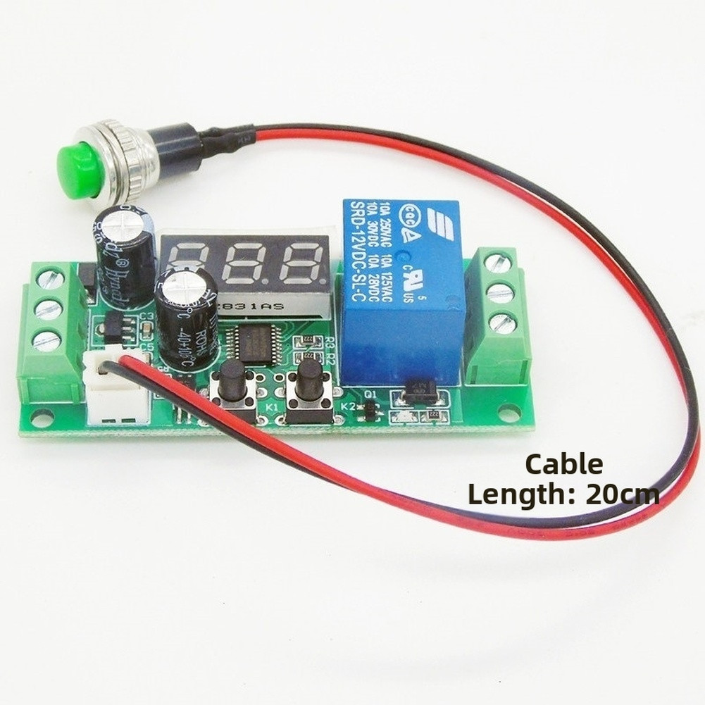 5V 12V 24V Time Delay Relay PCB Based Adjustable 0.01-999 Minute Delay
