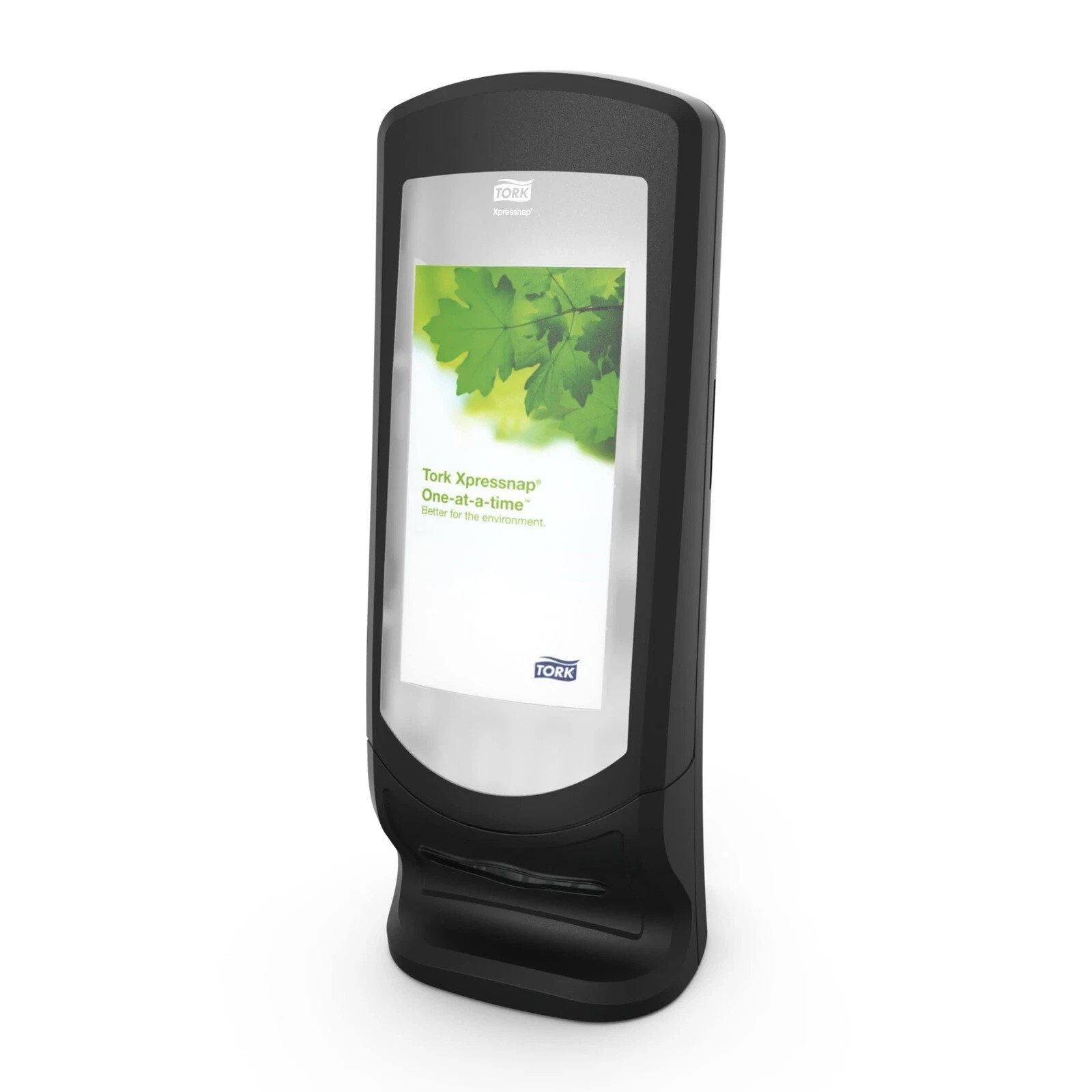 Tork 6332000 9.25 in. x 9.25 in. x 24.5 in. Xpressnap Stand Dispenser – BK New
