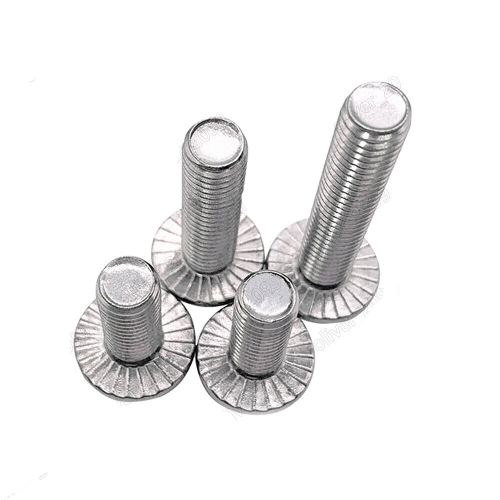 M5 M6 M8 M10 M12 304 Stainless Steel Hexagon Flange Bolts Hex Flange Head Screws
