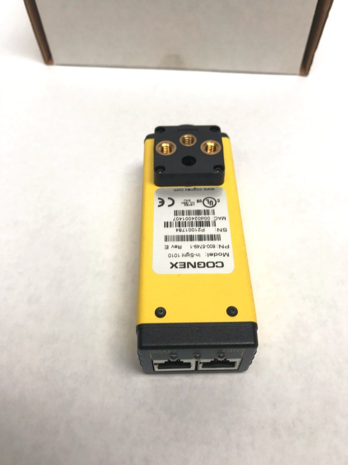 Cognex In-Sight 1010 Industrial Smart Vision Camera, 800-5749-1 Rev E V 2.11