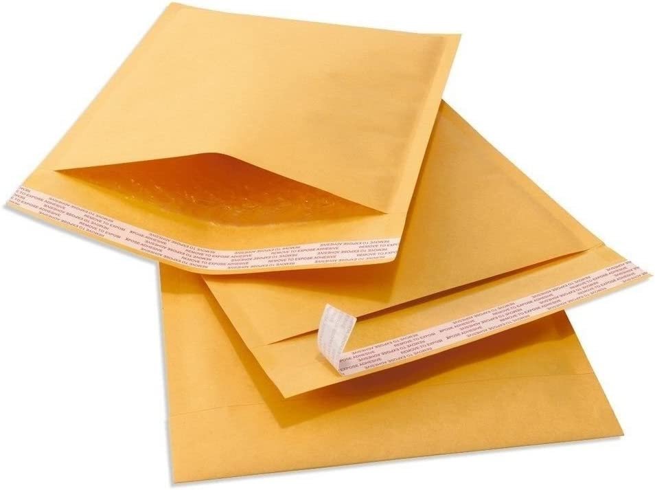 2000 #000 4×8 Kraft Paper Bubble Padded Envelopes Mailers Shipping Case 4»x8»