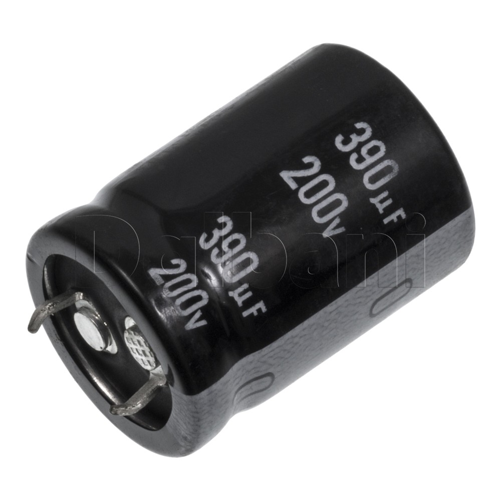 200V 390uF 105C 22x30mm Original Nichicon Snap In Electrolytic Capacitor