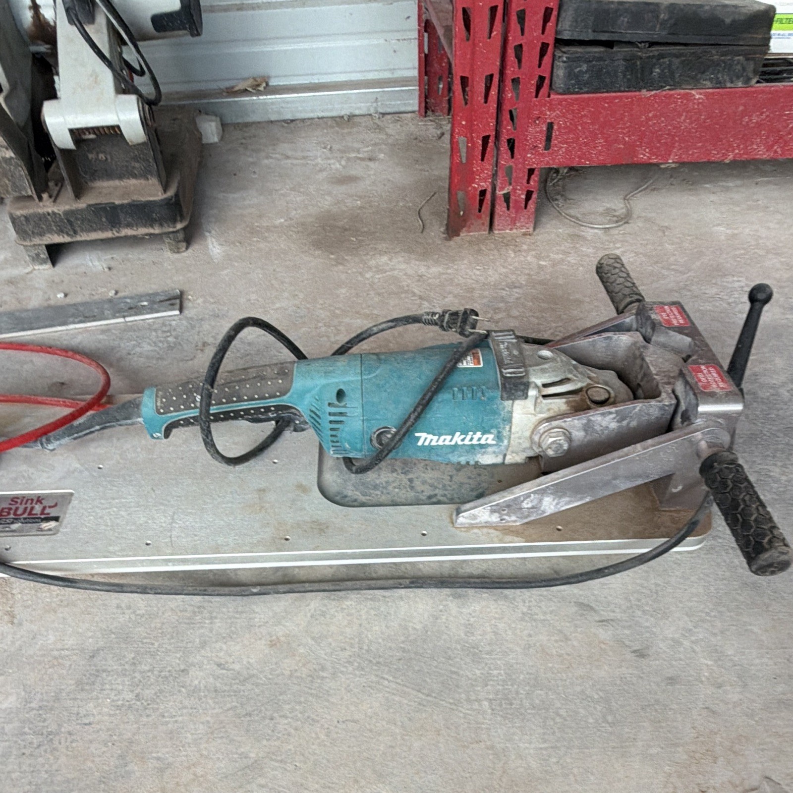 NSI Solutions Sink BULL Corded Floor Sander with Guide Plate