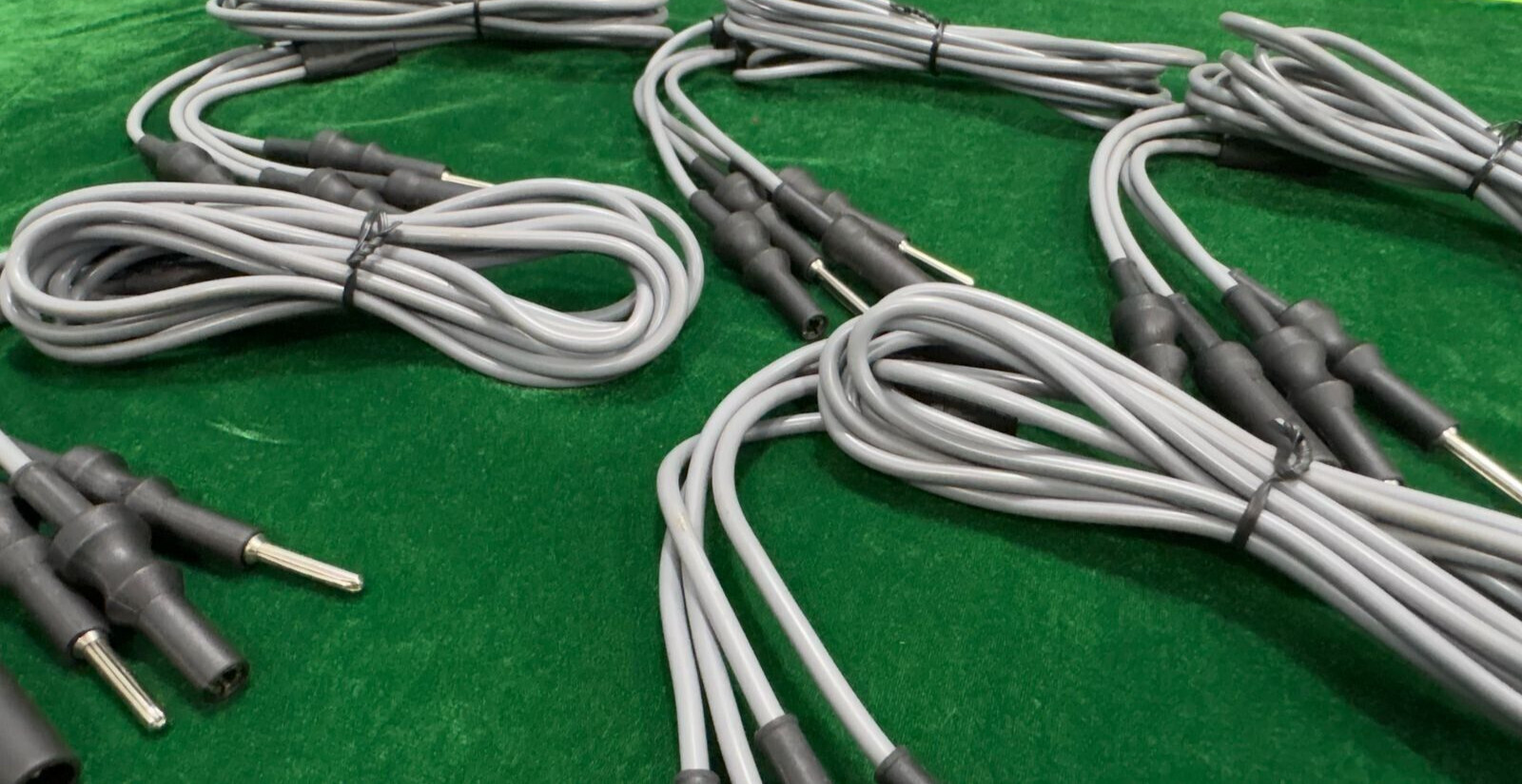 5pc Laparoscopic TURP Single Stem Bipolar Cable 4mmx300cm Reusable Instruments