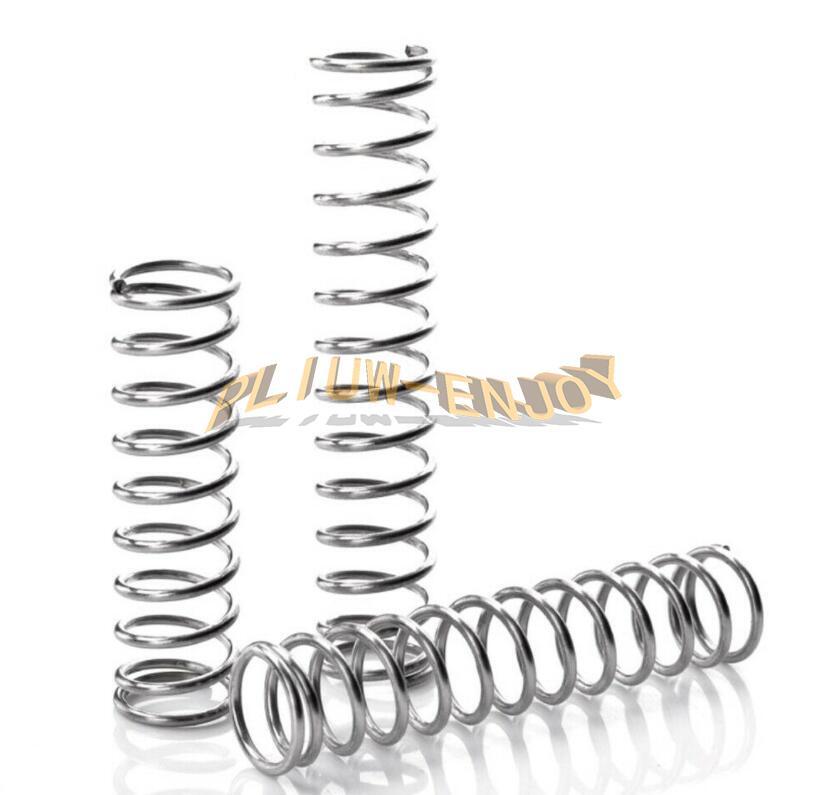 1PC Compression Spring Various Size 5-13mm Diameter 10-70mm Length Pressure