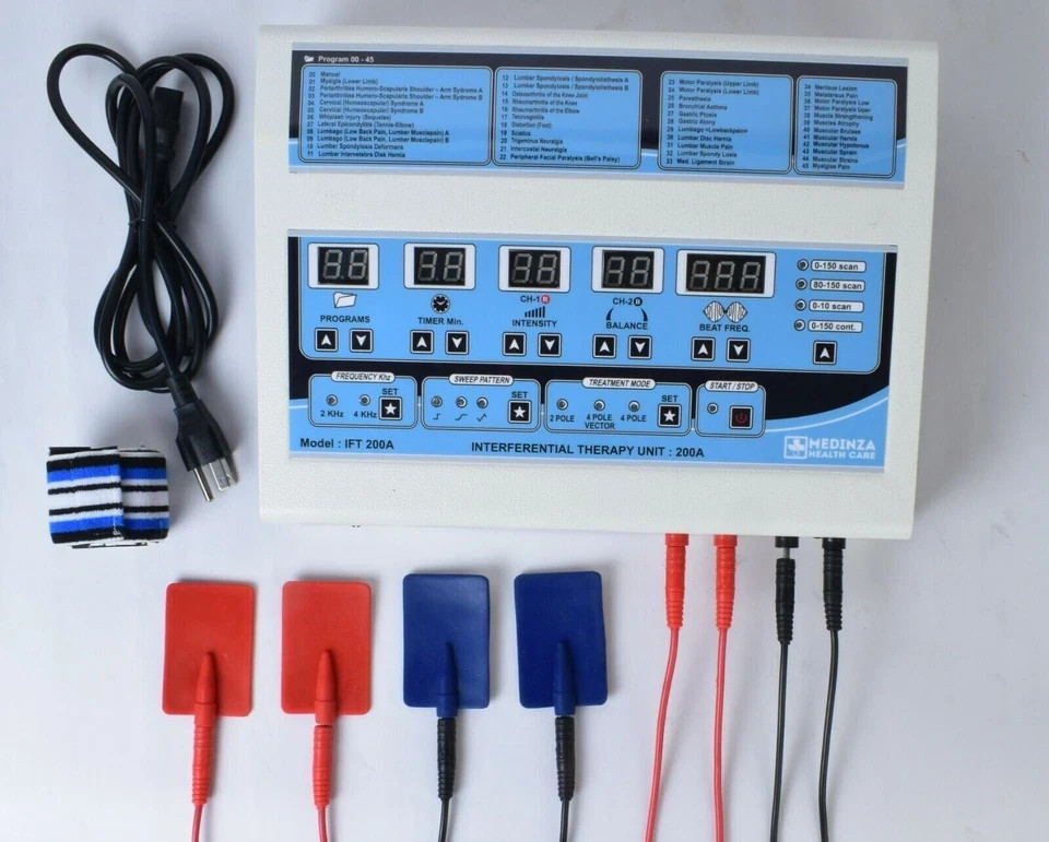 New IFT Interferential Therapy Unit Multiple Physical Therapy Machine( FREE SHIP