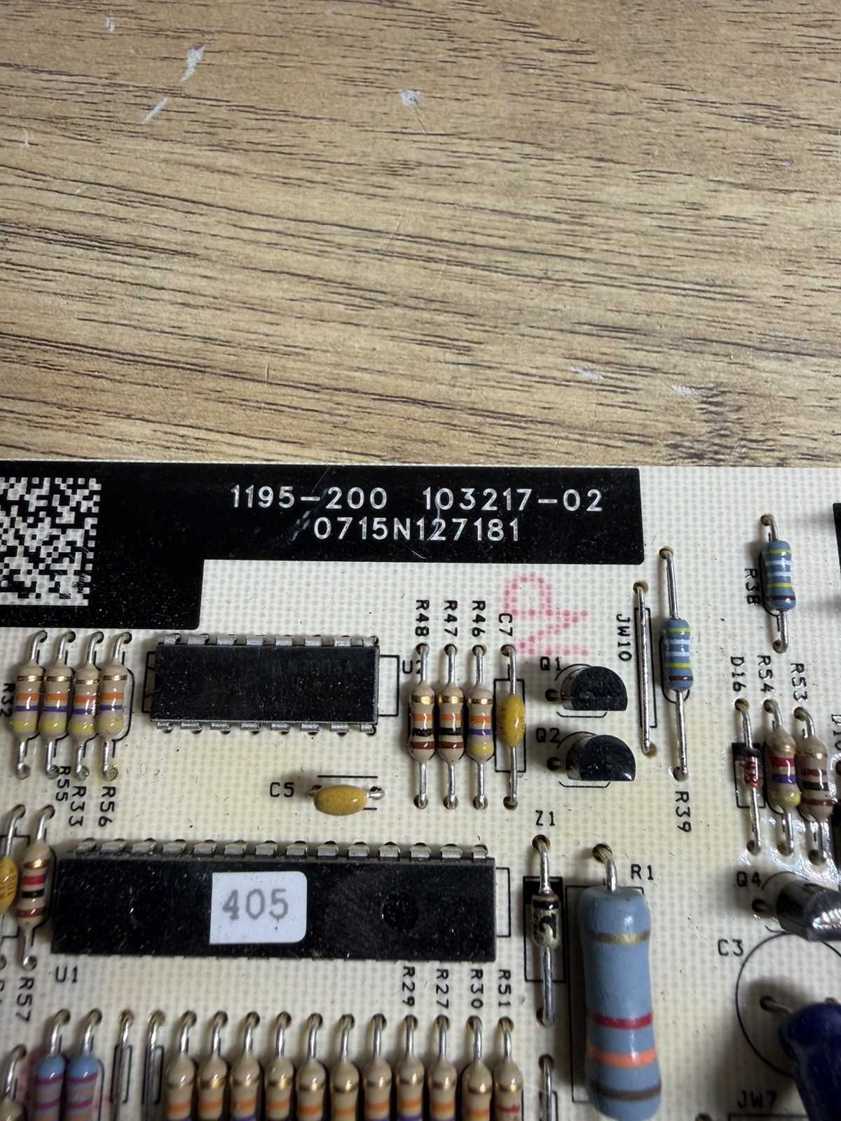 1195-200 Furnace Fan Control Circuit Board Tested & Working 103217-02
