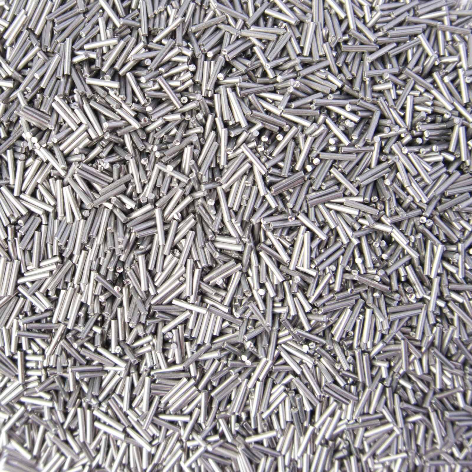 2 lb Stainless Steel Tumbling Media Pins – 0.047″ Diameter, 0.255″ Length