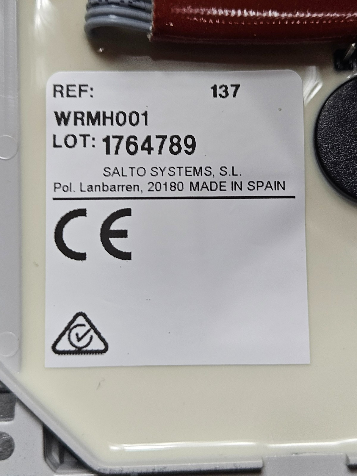 Salto Security Systems – WRMH001