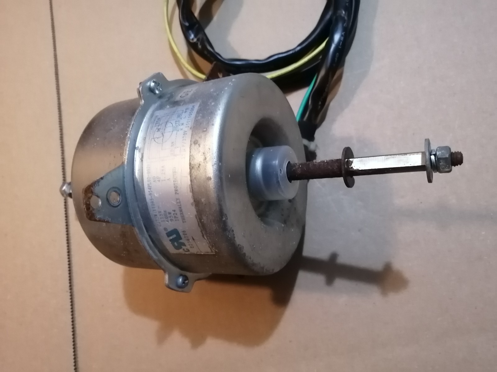 GE CJ75W Air Conditioner Fan Motor YY095-954PL02-002/ BW135