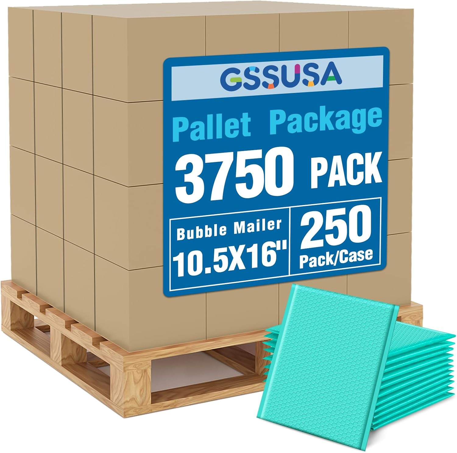 GSSSUSA Bubble Mailers 4X8 Inch 100 Pack Padded Envelopes Usable Size 4X7 Inch S