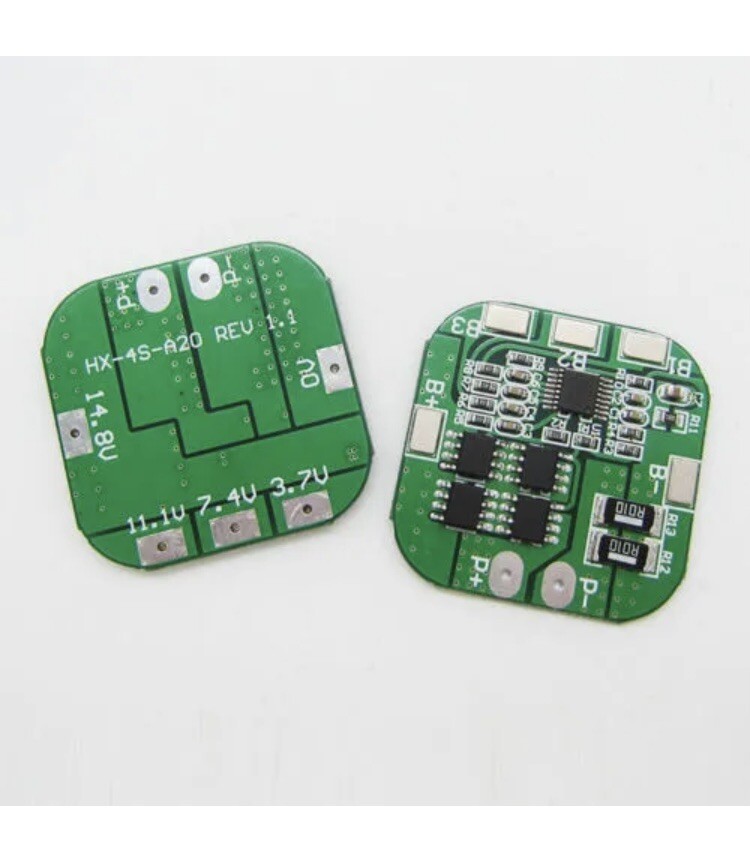 3 X 4S 6A~8A BMS Protection PCB Board for 18650 Lithium Li-ion Battery 14.8V
