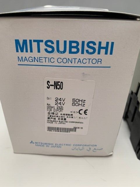 Mitsubishi S-N50 Magnetic Contactor 24V new