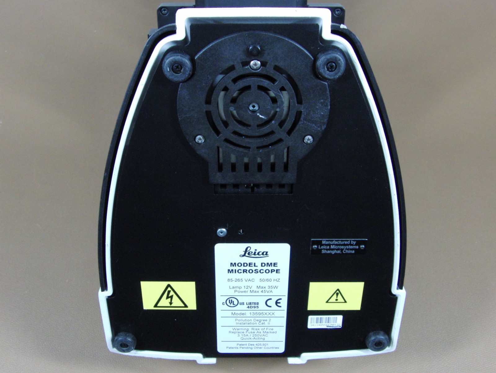 Leica DME 13595xxx Microscope with (4) HI PLAN Objectives 4x/10x/40x/100x