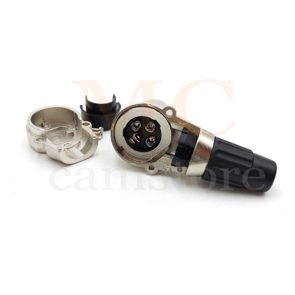 3-pin male XLR connector