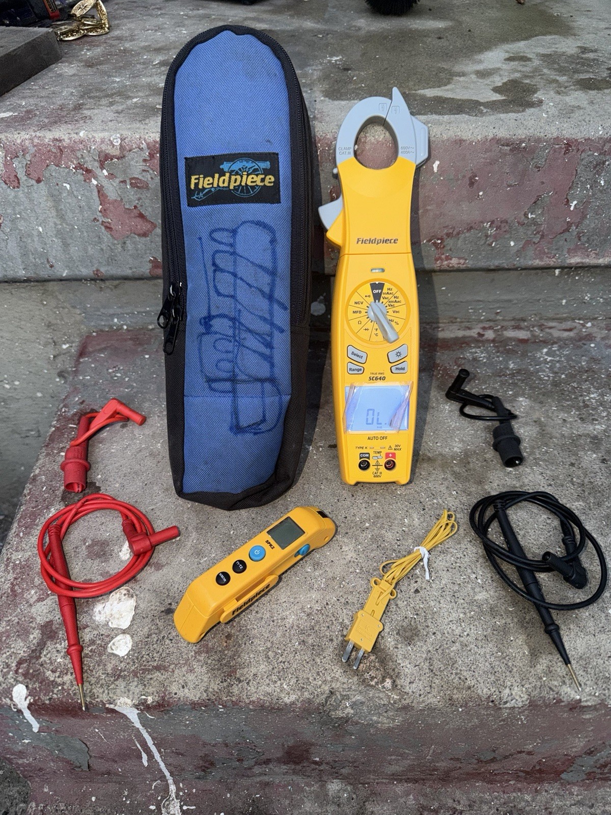 Fieldpiece Sc640 Digitalclampmeter, Trms, 400A, 600Vac+spk2