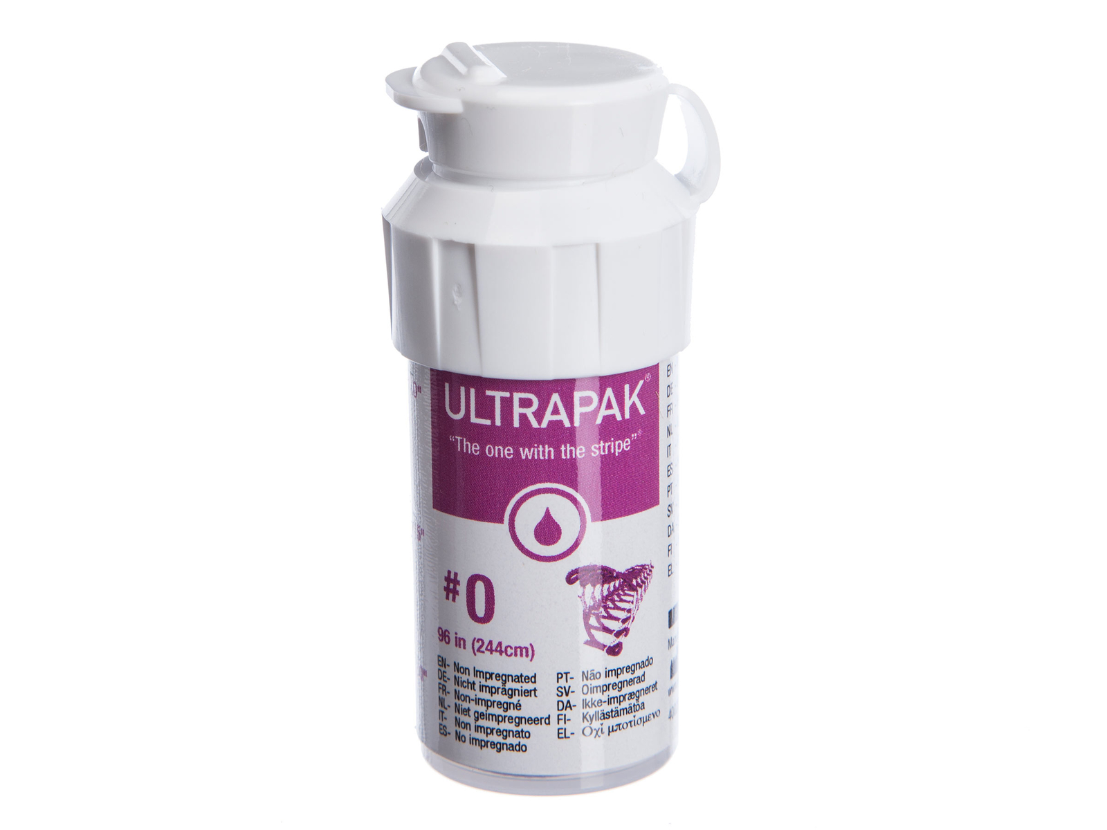 Ultradent Ultrapak Retraction Cord Plain Knitted 96″