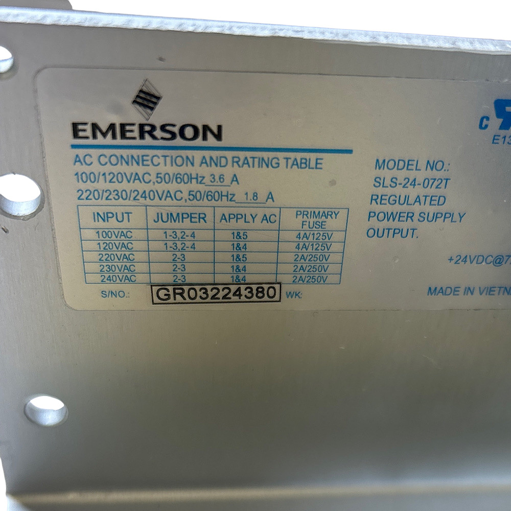 SolaHD SLS-24-072T 24V 7.2A 173W Chassis Mount Switching Power Supply