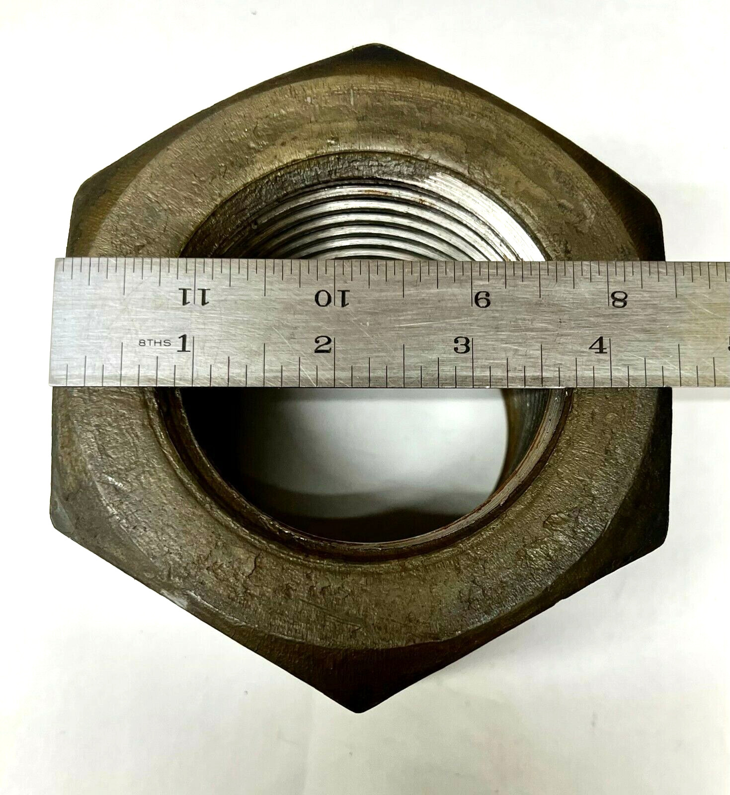 3″-4 Heavy Hex Nuts Grade 2 (4-1/2″ wide x 3″ thick) Large Huge 3-4 (9.2 LBS/EA)