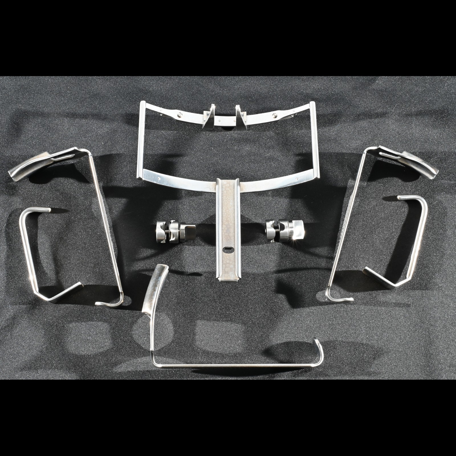 Integra Jarit Dingman Mouth Gag 450-090 w/ 3 Tongue Blades & Case