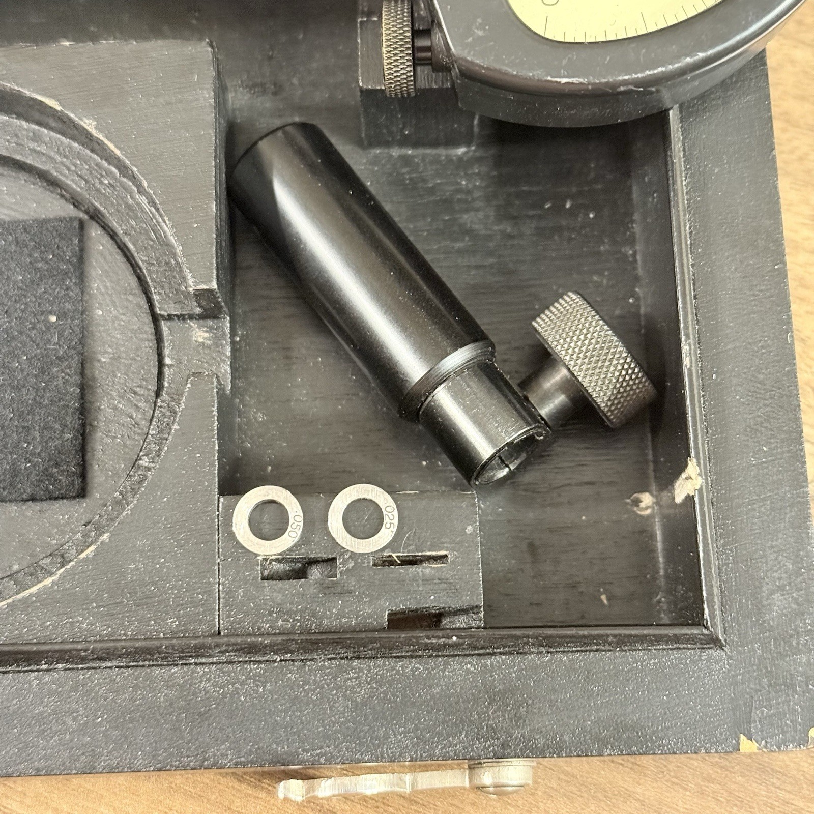 MAHR Millimess Dial Indicator ID Bore Gage .7”-1.3” .00005” Comparator Germany