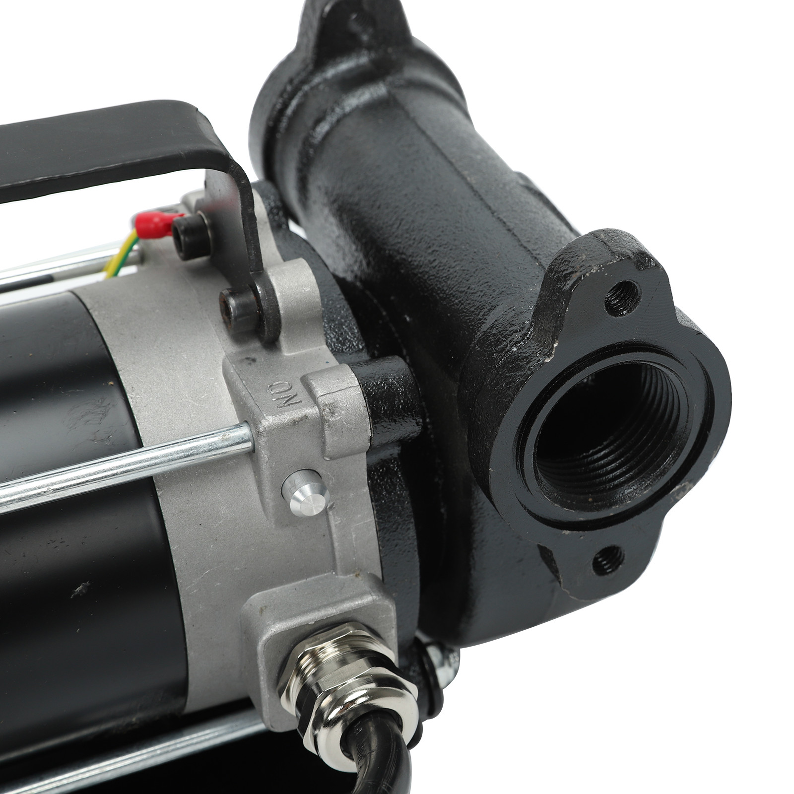 12V Gasoline Fuel Transfer Pump Kit, 15 GPM / 57 LPM Self-Priming Fuel Pump