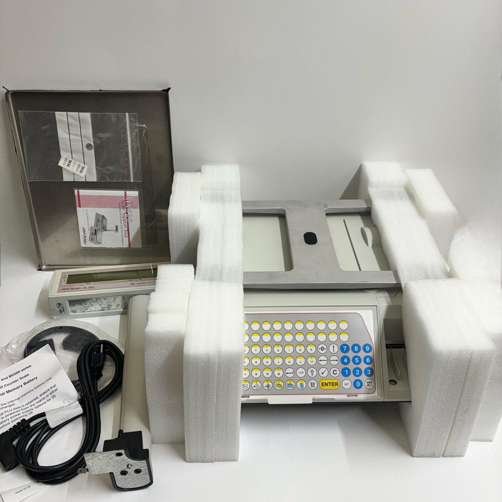Avery Berkel / Weigh Tronix IX202 Retail POS Label Printing Scale