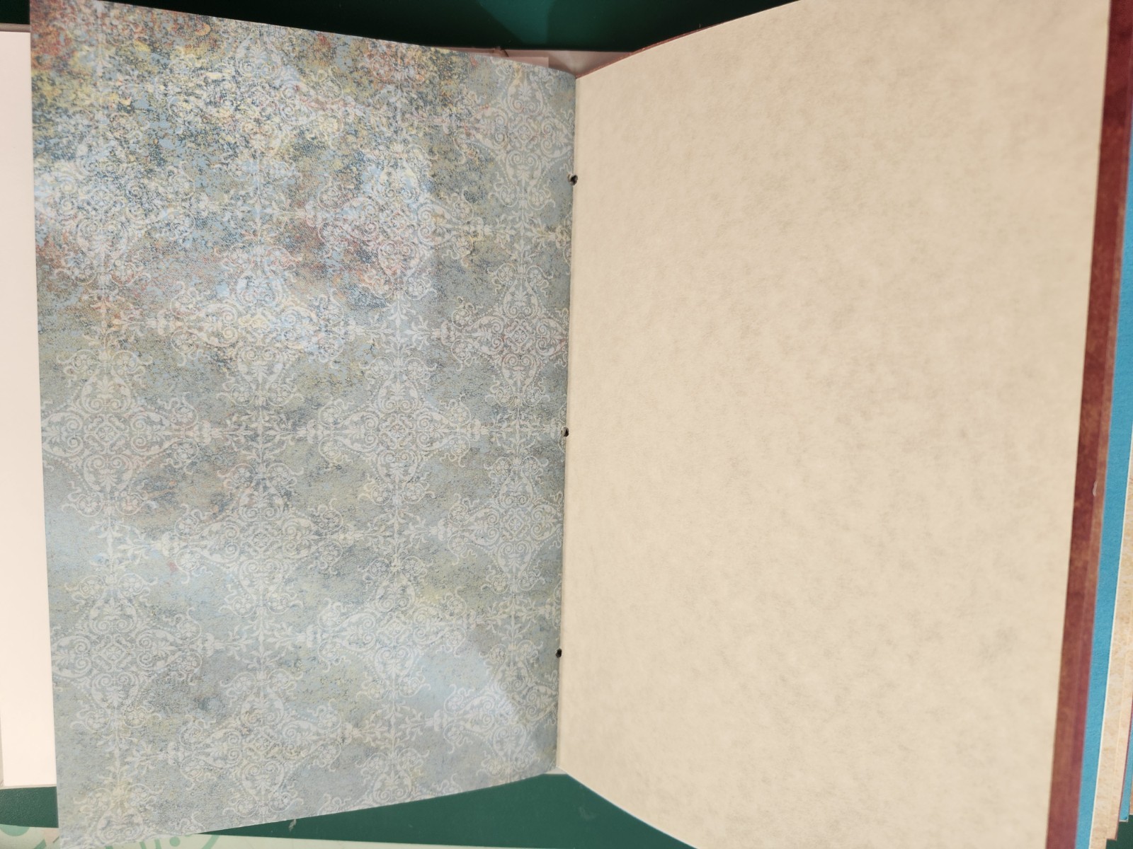 Handmade XL BLANK NAKED JUNK JOURNAL 200pgs! 9x6x3.25