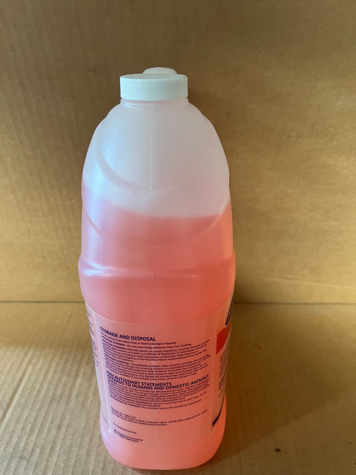 Diversey J-512 Sanitizer Cleaner 5756018 1 Gallon NSF Exp 09/2026