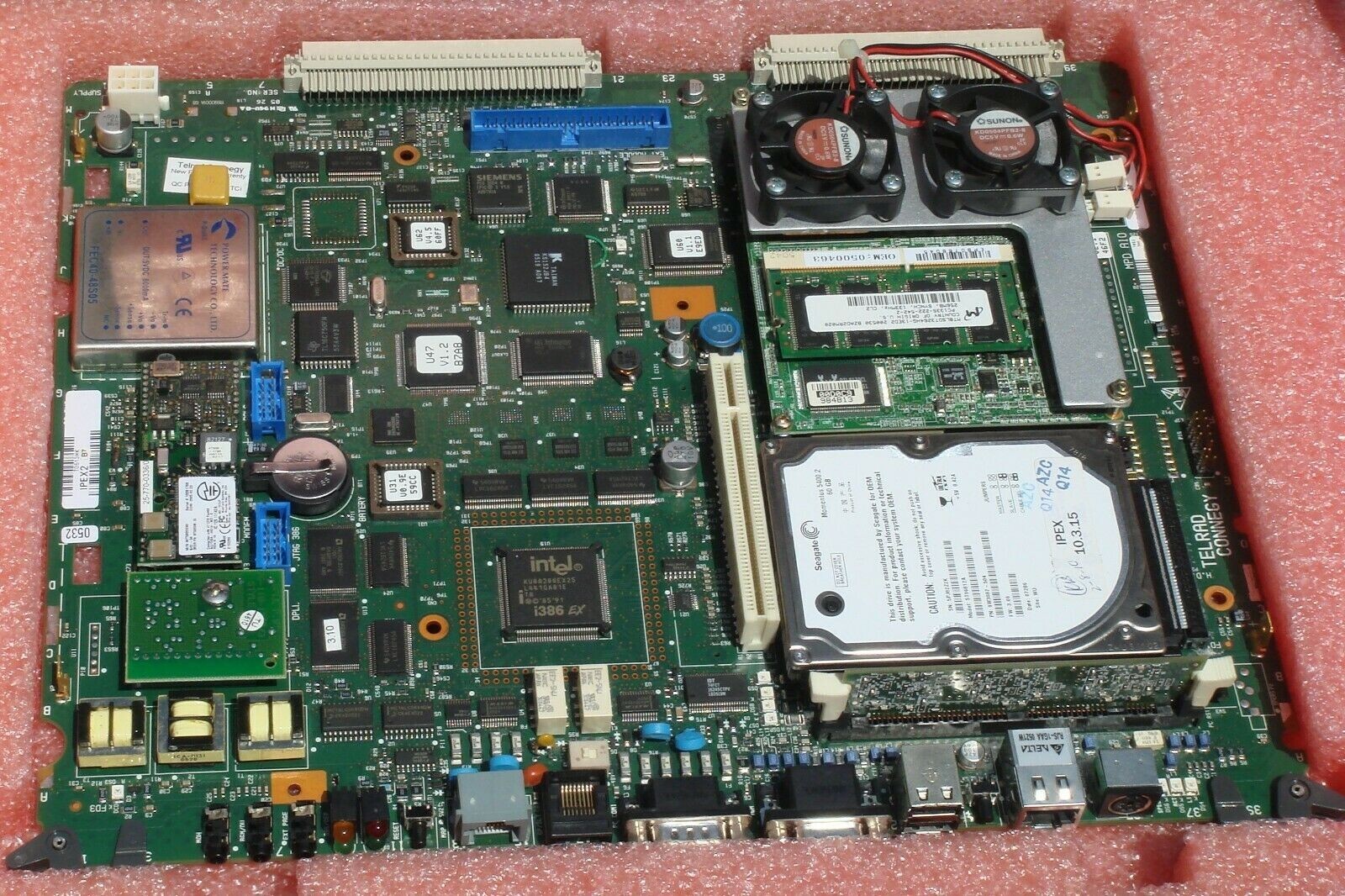 TELRAD IPEX-2 Main Processor Server Card 76-410-1360/0 V3.14 Style B10 – NEW