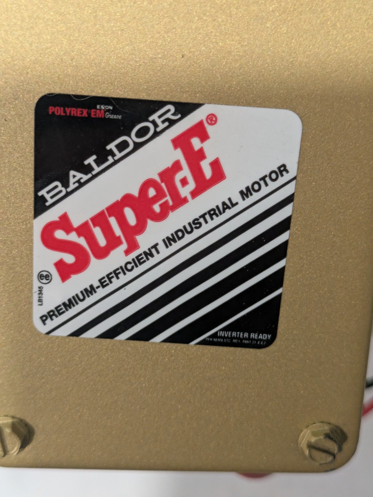 Baldor VEM3558T Super-E Motor 2HP 1755 RPM 3PH 145TC TEFC Premium Efficiency
