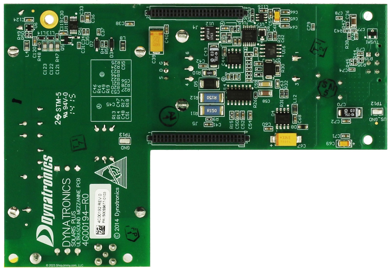 Dynatronics Control Board 4C00192 for Ultrasound Machine