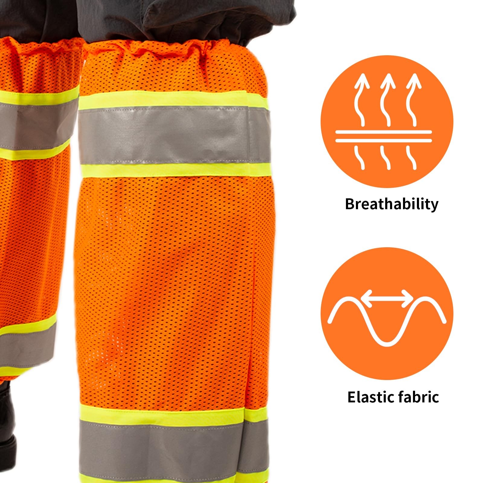 High Visibility Reflective Unisex-adult Work Leg GaiterHi Vis Reflective Clas…