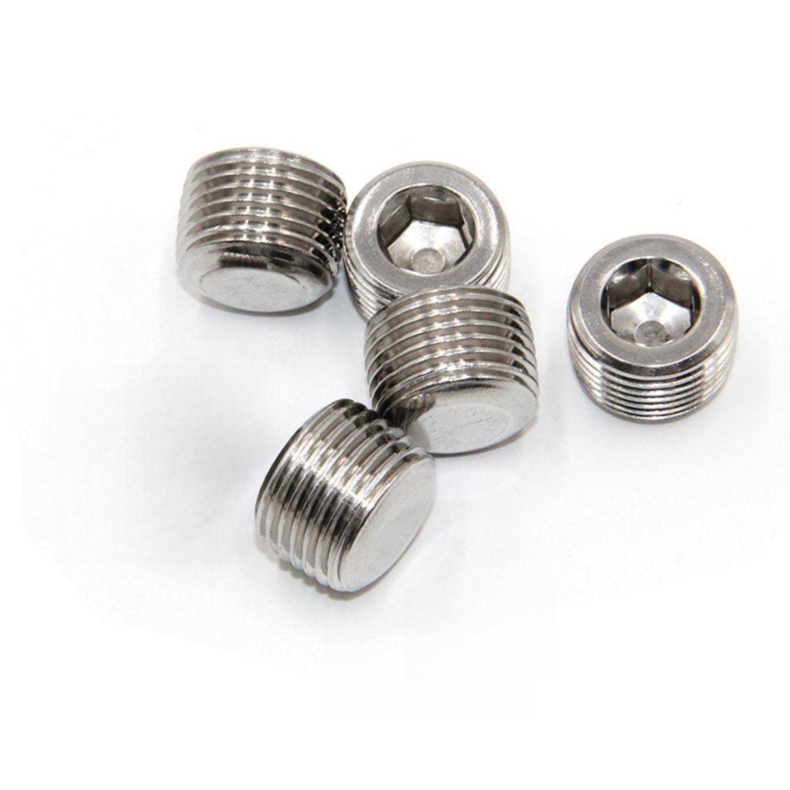 10pcs Thread Socket Pipe Plug STAINLESS STEEL PLUG ALLEN HEAD 1/2″ NPT PIPE