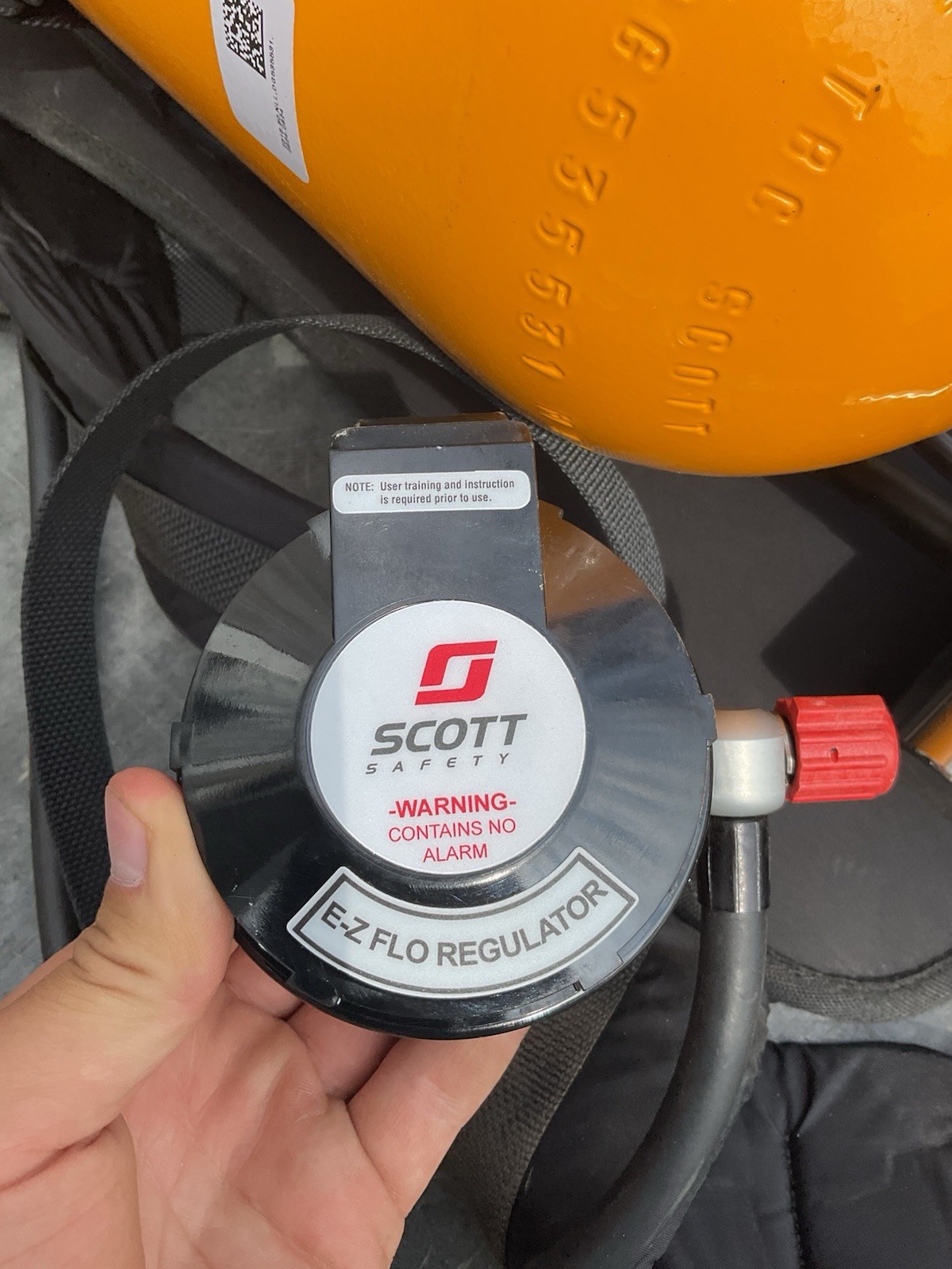3M Scott 2216 PSI SCBA Air Cylinder W/Hard Case P/N 200874-01 Empty Hydro 11/24