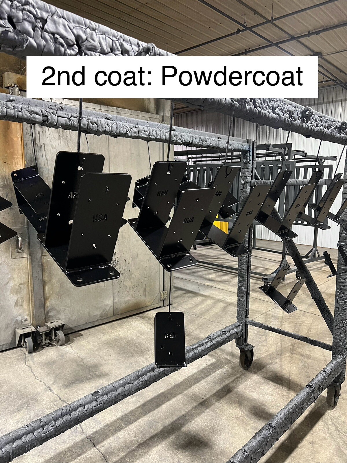 Post Bracket, 6×6 Pole Barn Bracket, Dry Set