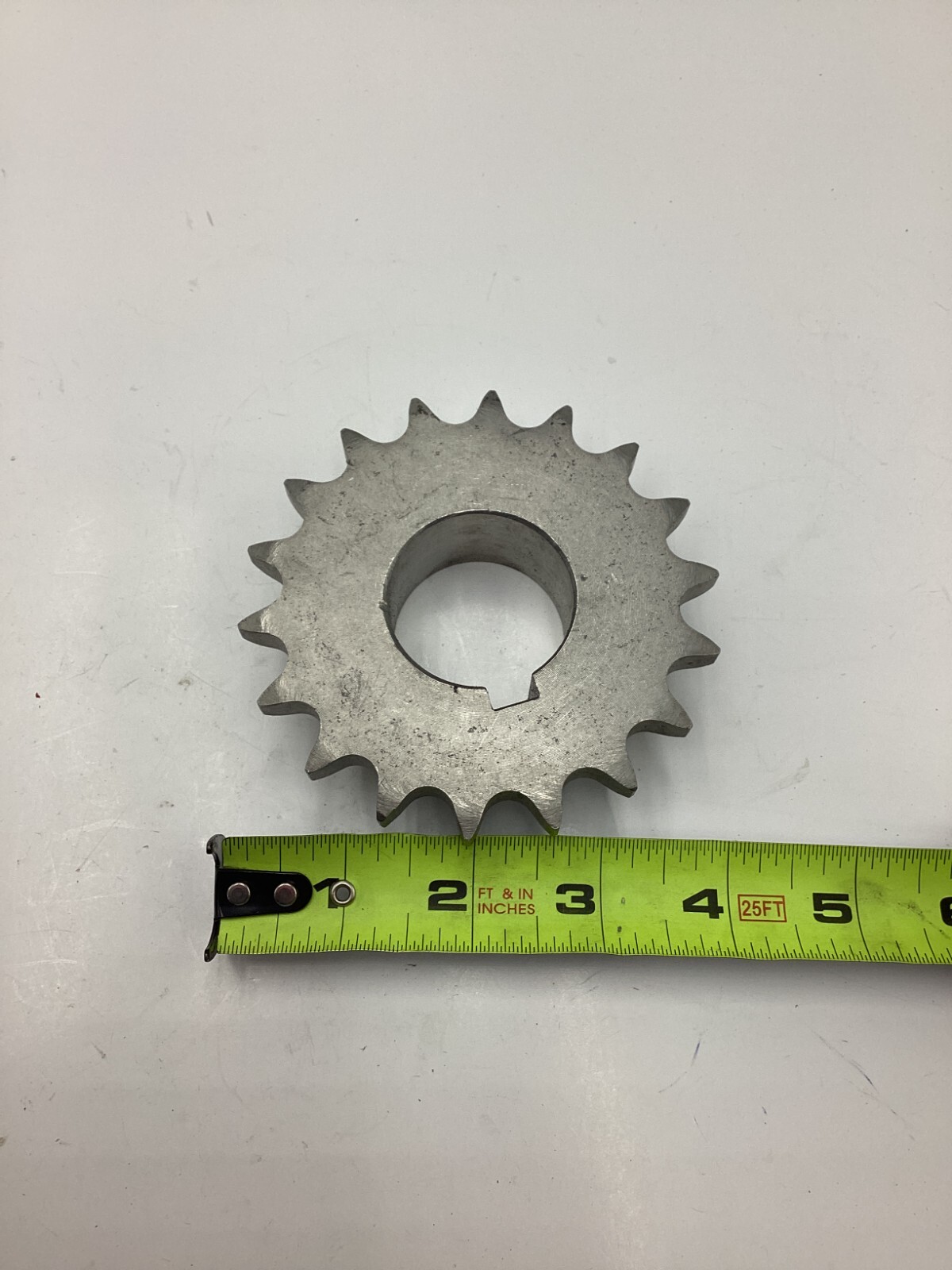 Martin 50B18SS Reborable Roller Chain Sprocket 18 Teeth 1.875 in Maximum Bore