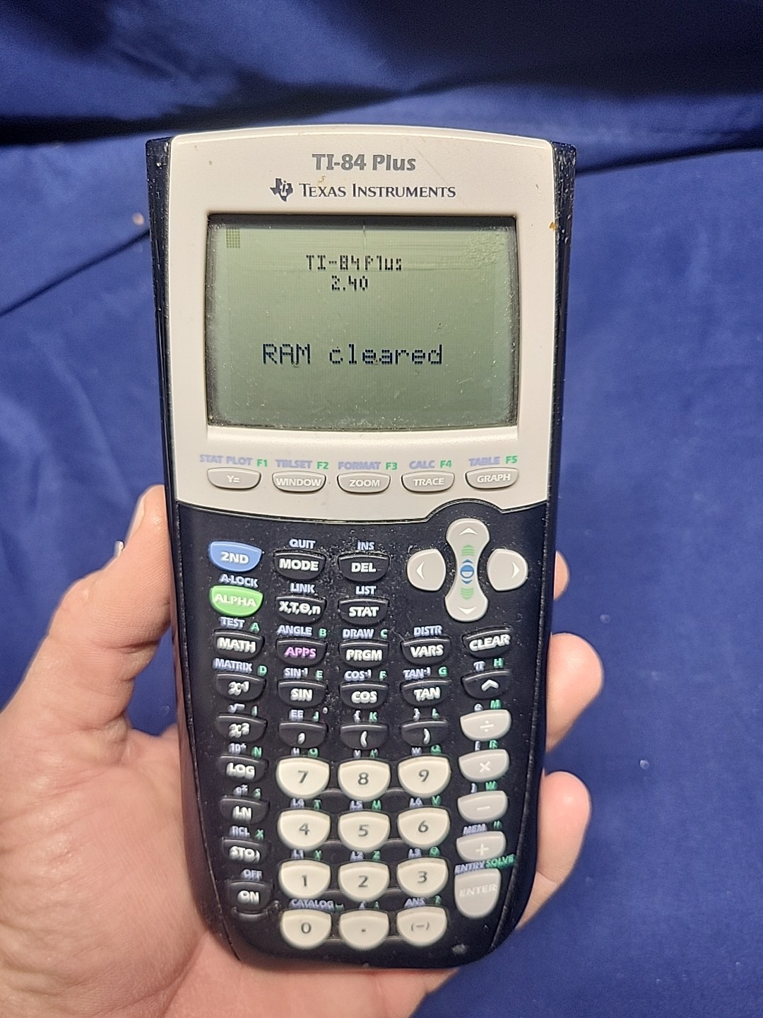 Texas Instruments TI-84 Plus Graphing Calculator TESTED WORKING!